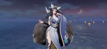 【皮肤展示】三尾狐觉醒及韵彩皮肤「苍馥」