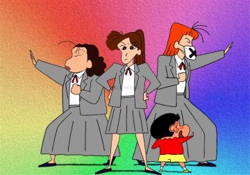 天生我材必有用，Coser神还原《蜡笔小新》琦玉红蝎队