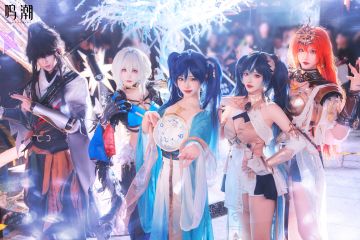 《鸣潮》× 永庆坊 非遗花灯快闪活动 | 活动返图