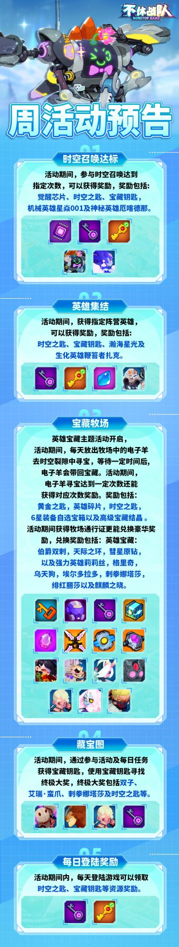 7.21周活动预告（服务器范围：1~1163）