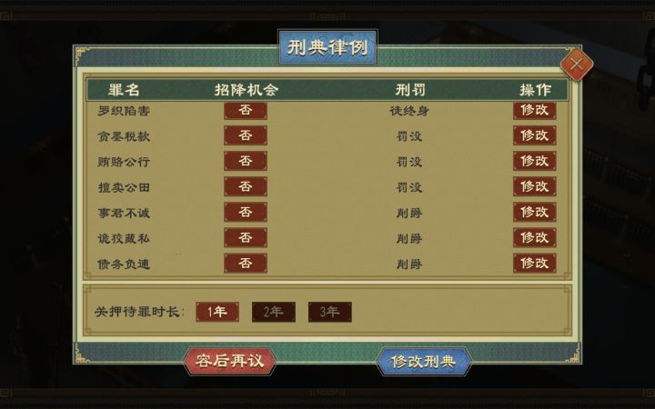 国族阶段治士政策酎金律效果及对应罪名截图