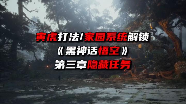 《黑猴最强攻略领跑篇》第三章家园系统支线与寅虎打法截图