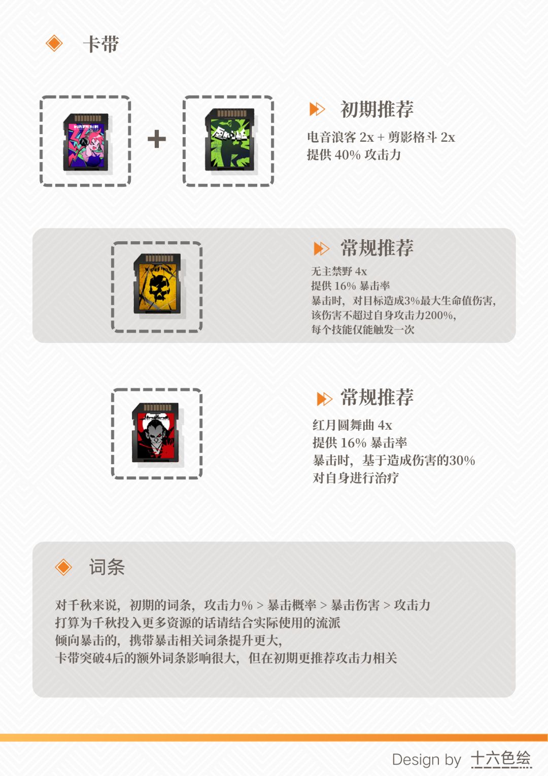 【攻略投稿】角色评测——千秋 3