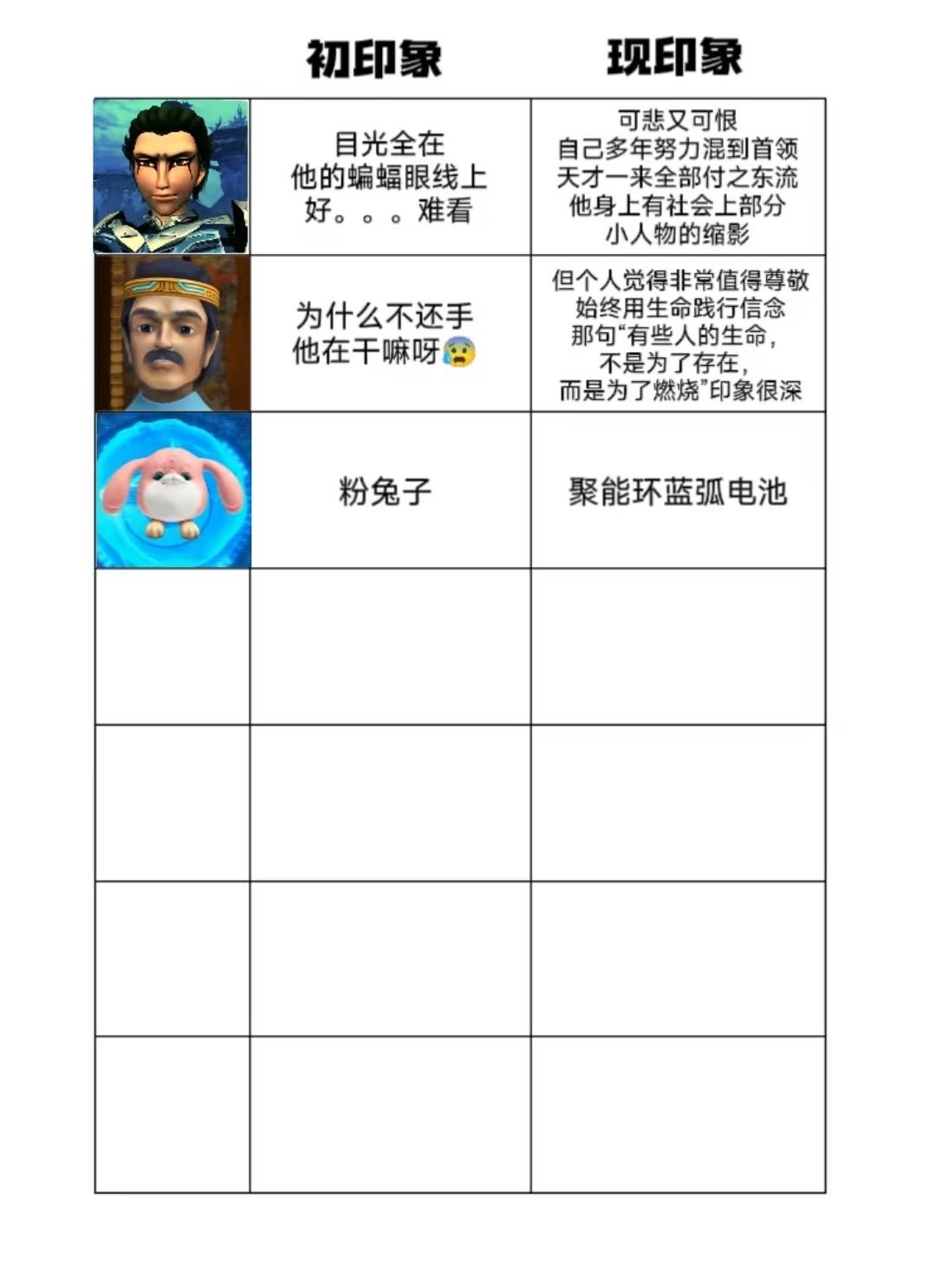 超兽武装人物印象框 3