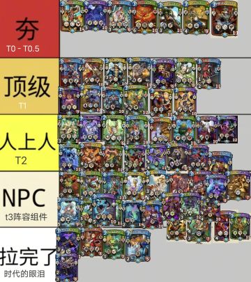 卡怪精英卡个人评级 欢迎讨论