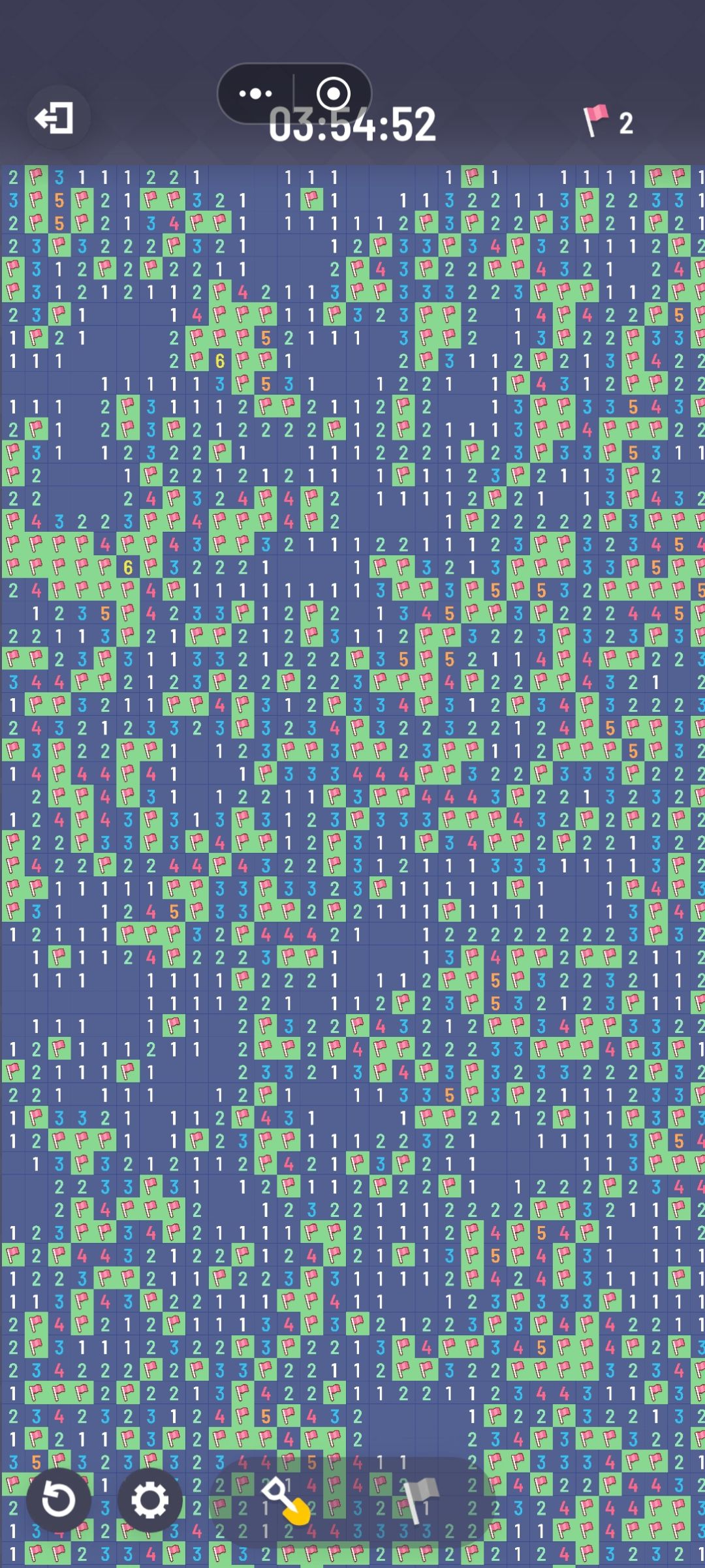100*100 2500雷 2