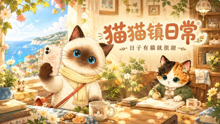 化身居委会阿豆!《猫猫镇日常》解锁治愈邻里故事截图