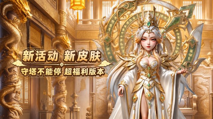 《守塔不能停》新版上线👉高颜值皮肤扎堆来袭💅超多福利快冲⏰截图