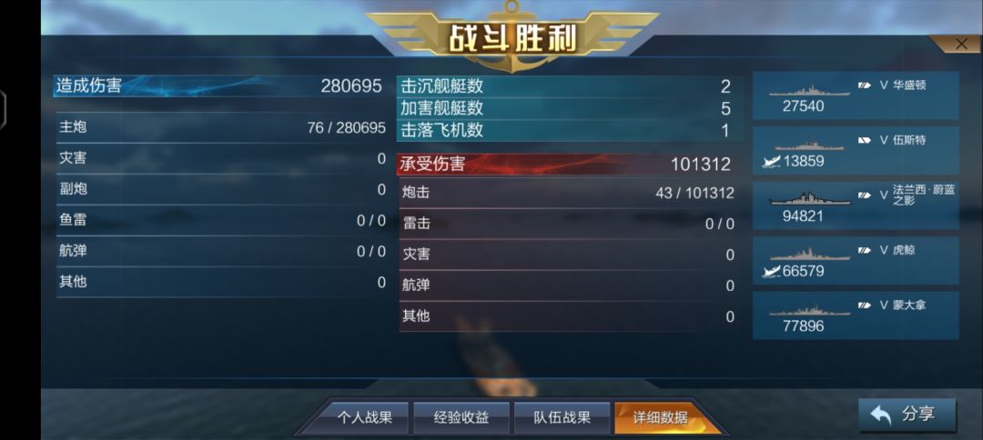 排位航母局还得看超大和 2