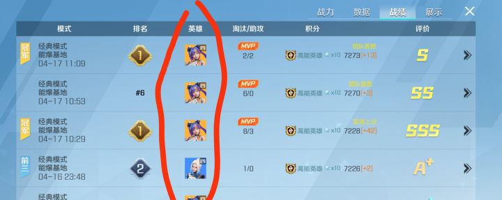 问下英雄头像上的四是啥意思搞不明白？？？截图