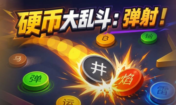 当不同的硬币开始碰撞❗️你能站到最后么❓截图