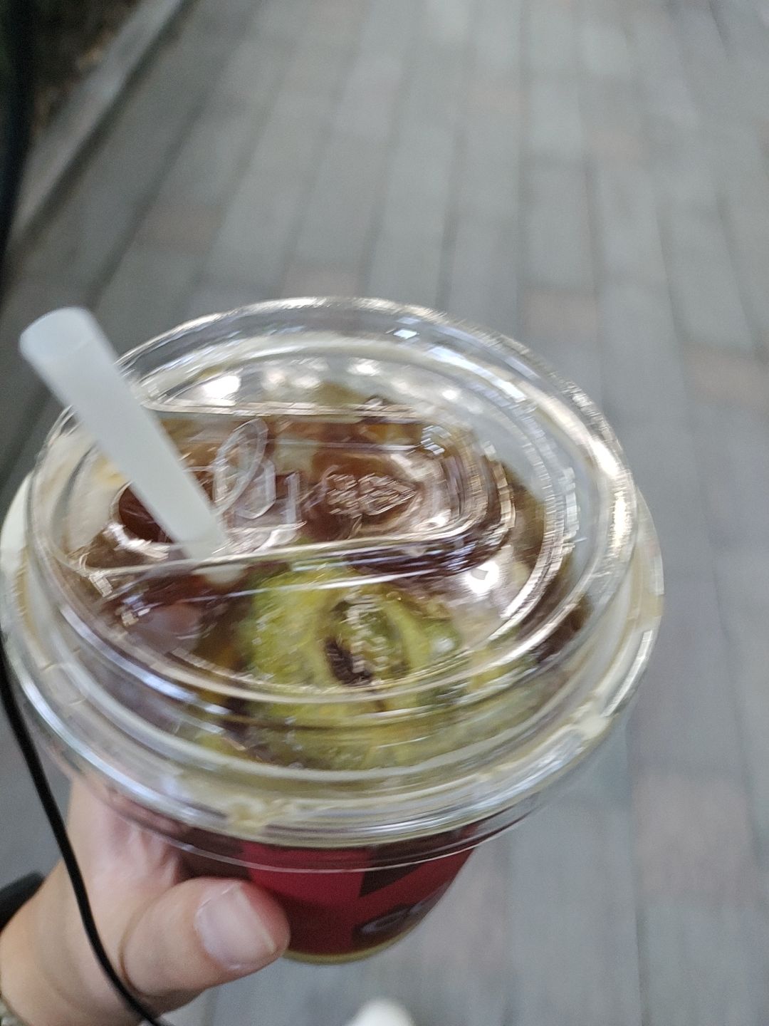 已打卡,但是除了喝的什么也没有 2