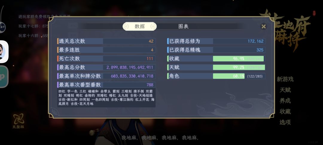 【我的百分之一】+【我在地府打麻将】 1