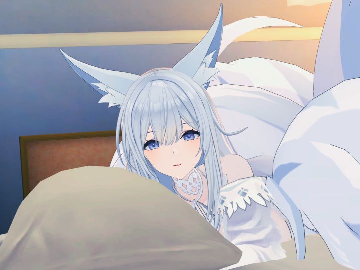 今夜月色真美,汝也这么觉得吗,指挥官大人?【碧蓝航线mmd】截图