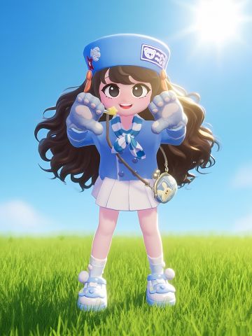 夏日奶蓝泡芙︴💠