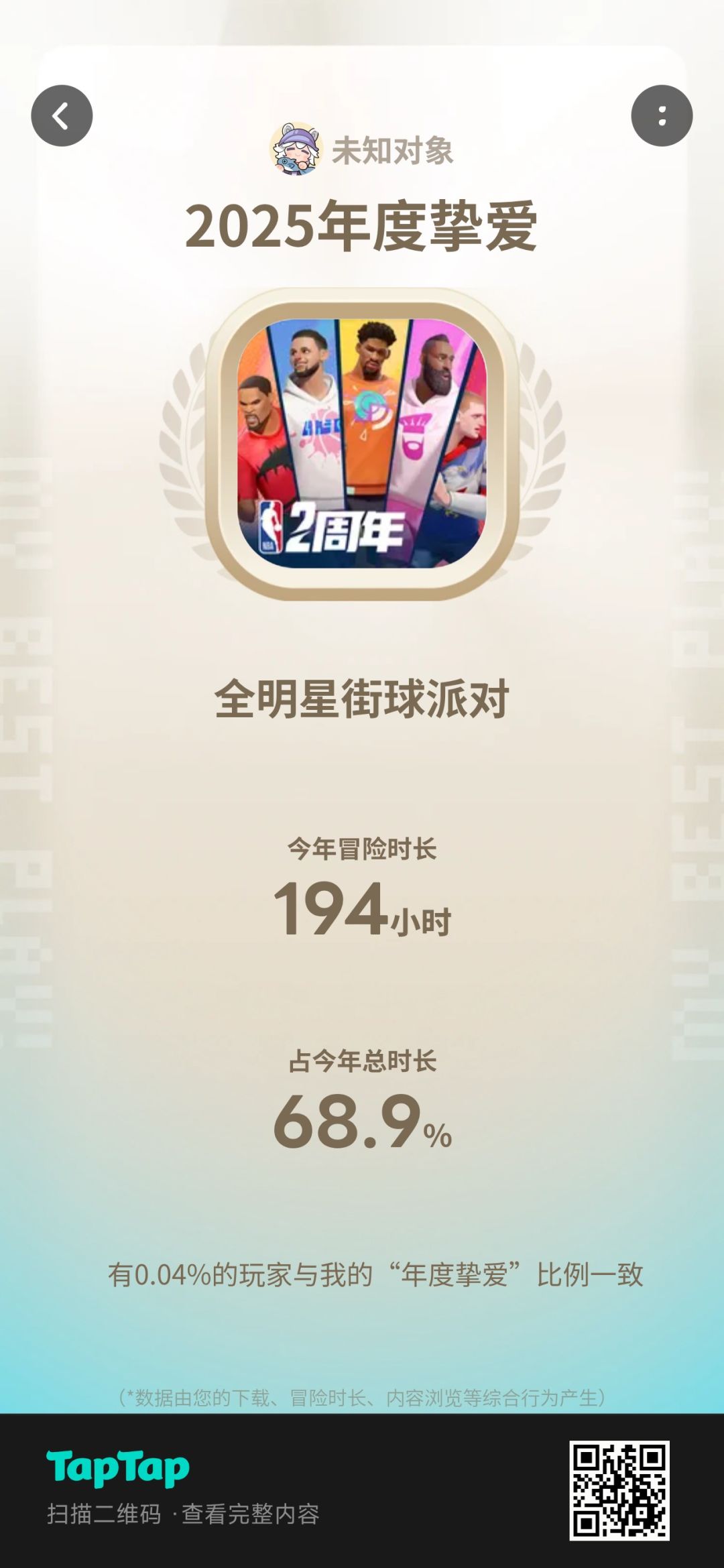 年度游戏:全明星街球派对 2