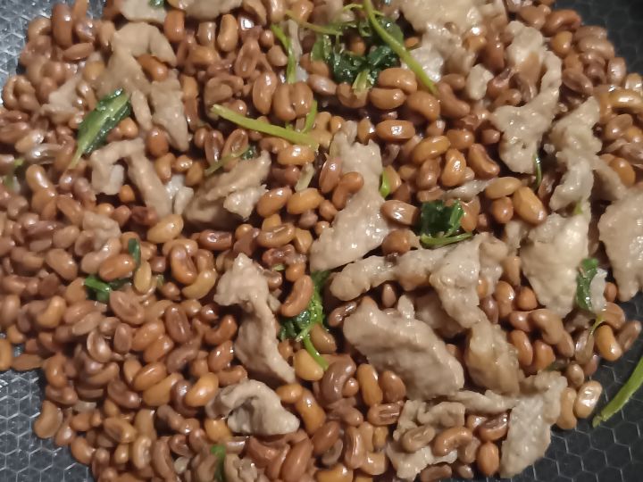 寒露豆角籽炒肉截图