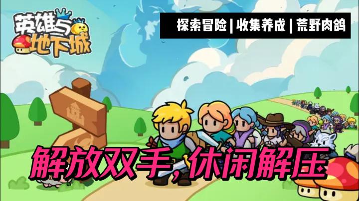 可爱小英雄打怪兽,一同探险神秘地下城《英雄与地下城》怎么样❓截图