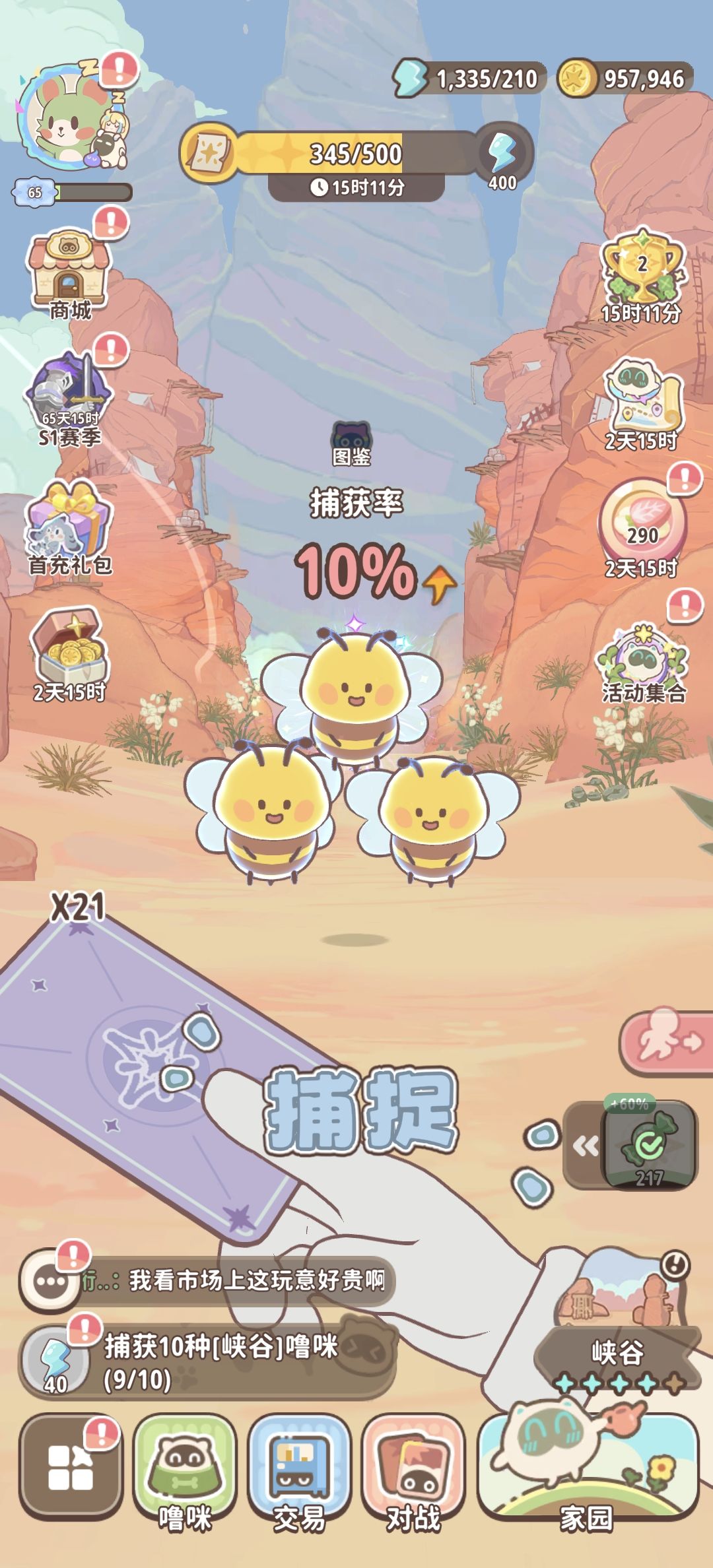 这种彩色蜜蜂真要用彩卡抓吗? 1