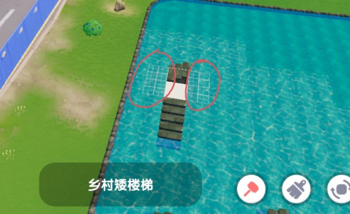 楼梯为什么不能移到旁边的格子去呀截图