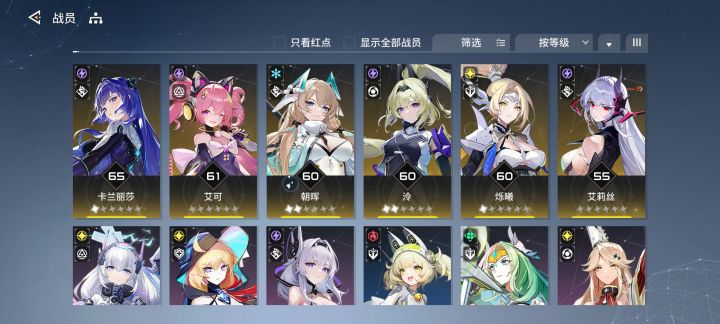 大佬们求配队截图