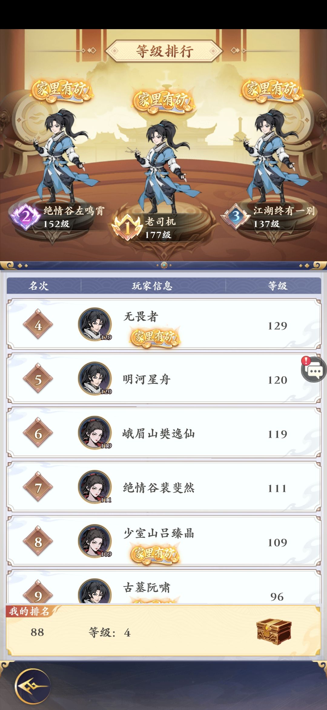 凌晨四点多就一百多级什么鬼 1