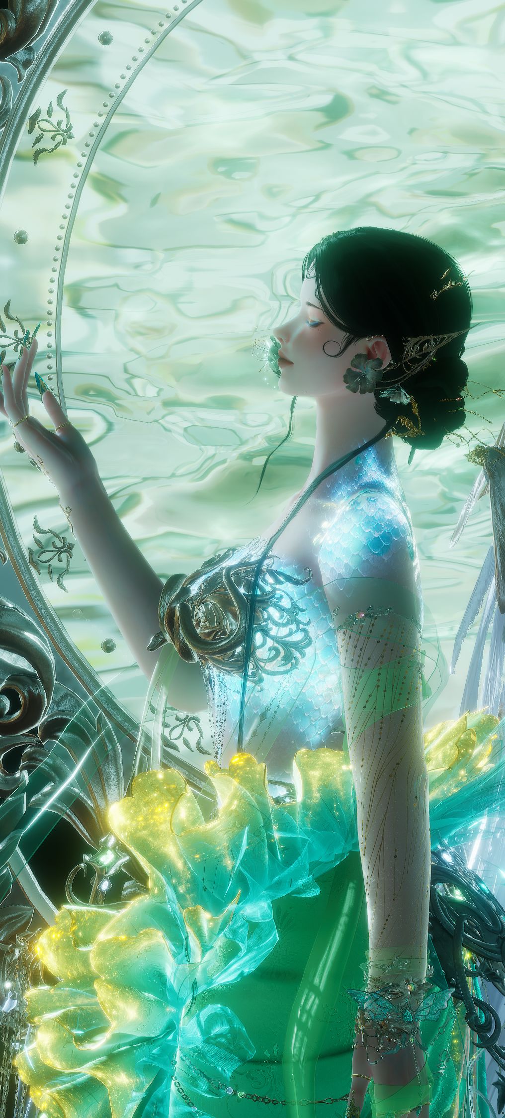 这个模板拍的我裙子好像一个生菜 3