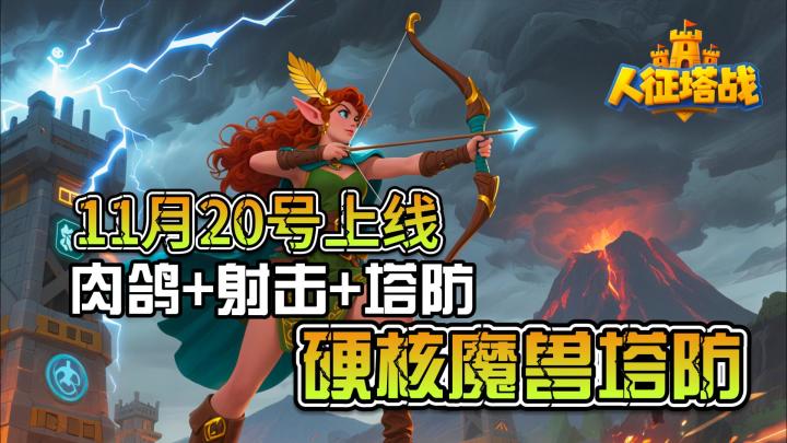 最新塔防手游!!下周上线!硬核经典味道,老男孩一玩一个不吱声截图