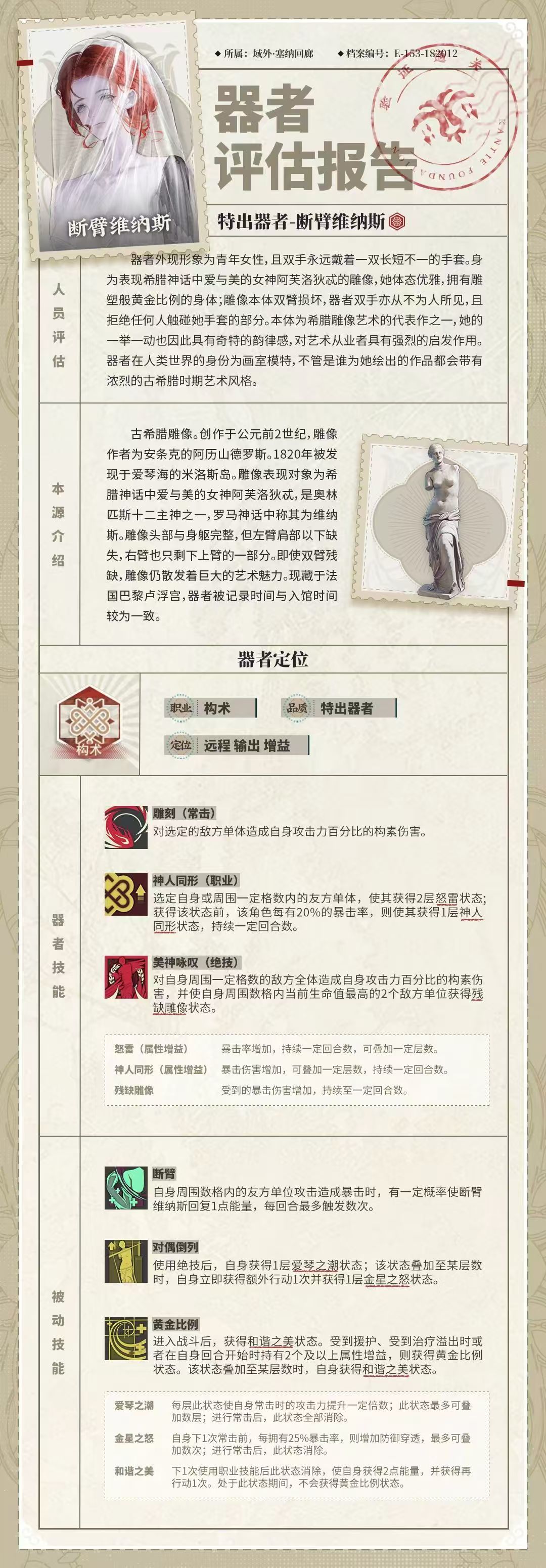 维纳斯玩法分析 2