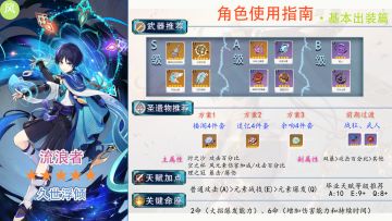 【V3.3攻略】#角色攻略#流浪者使用指南，角色机制解读，玩法连招等详细分析