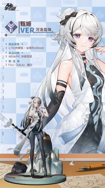 才貌双全的新当家|新手办“甄姬·河洛盈珠Ver.”涂装完成！