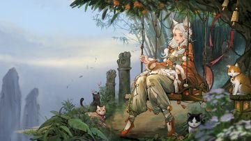 【衣着预览】林小月·落雪娘、曜灵·福禄厨神