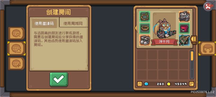 联机问题截图