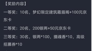 这个获奖人数和奖品……