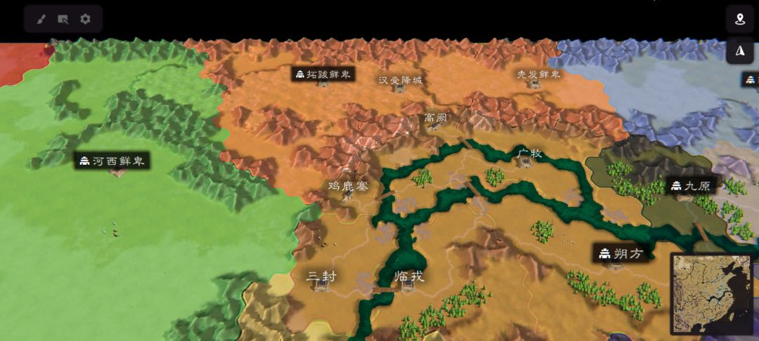 推荐一个大佬做的“汉末舆图S”这个地图 3