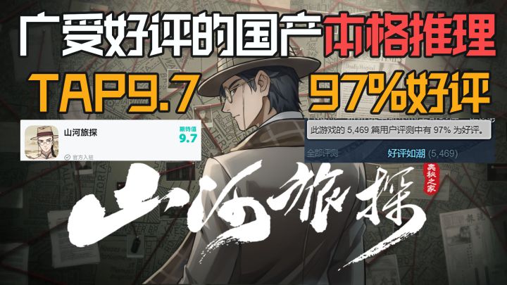 【steam将移植】97%好评！节奏超棒的民国叙事推理游戏截图