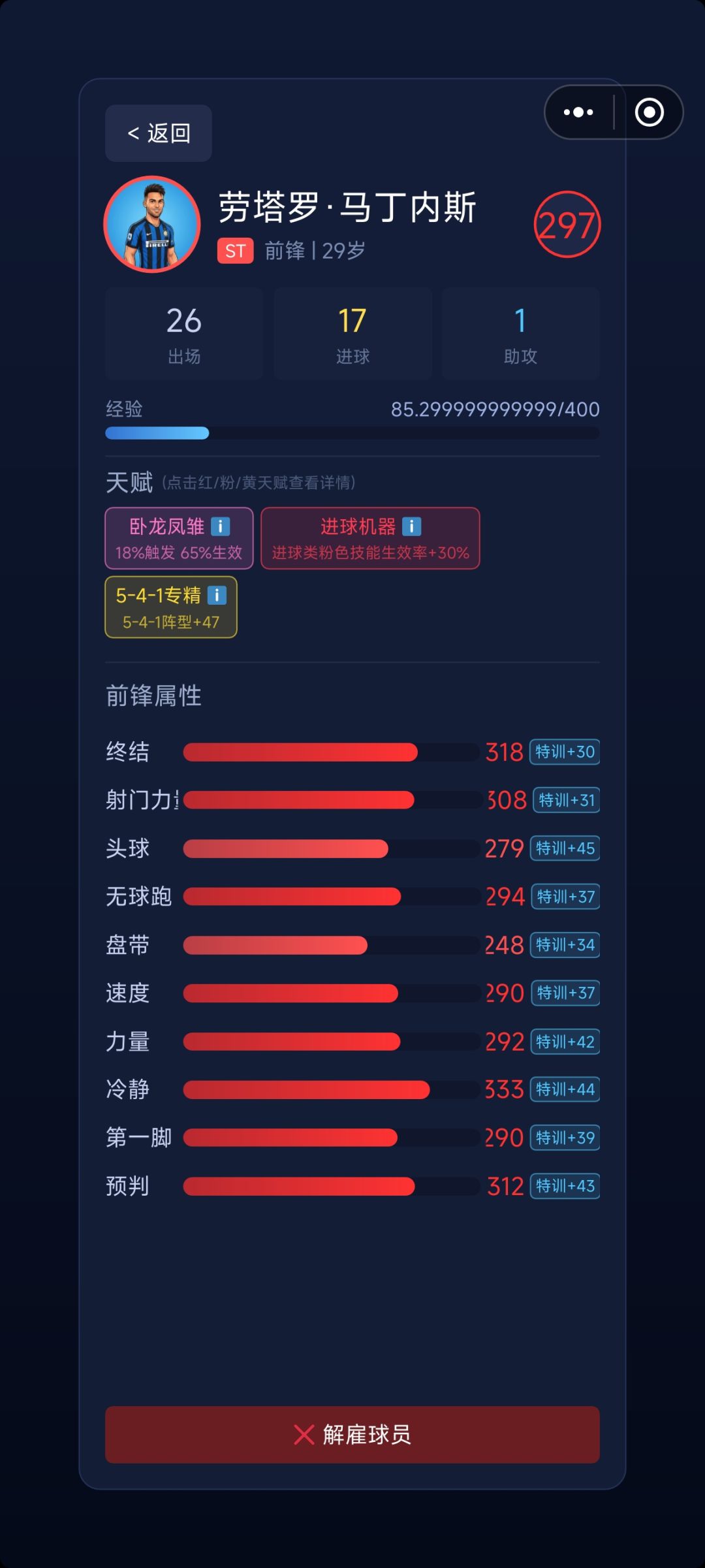 意甲主力阵容及球员 2