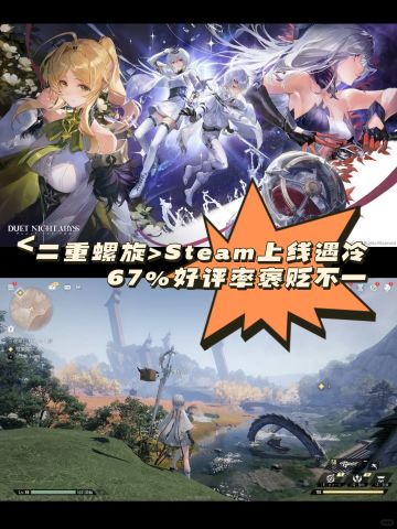 <二重螺旋>Steam上线遇冷67%好评率褒贬不一
