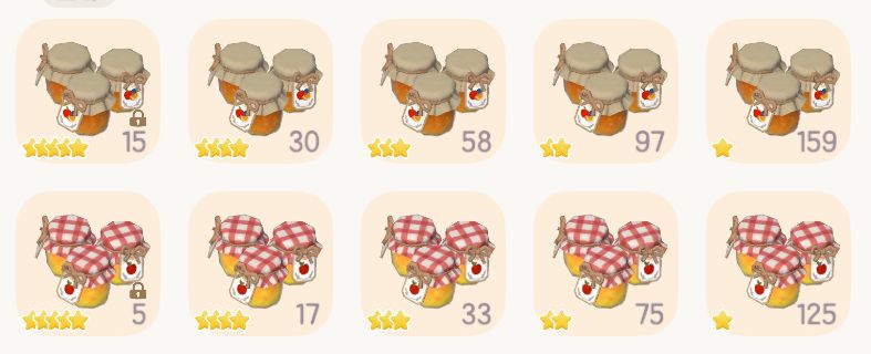 10级烹饪做日常料理,能出多少5星呢~ 3