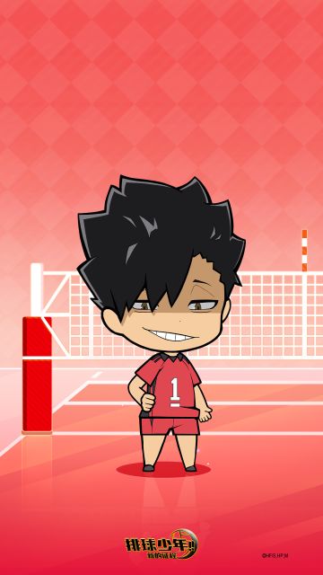 ★壁纸放送｜Q版黑尾铁朗★