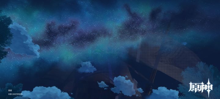 原神的夜景截图
