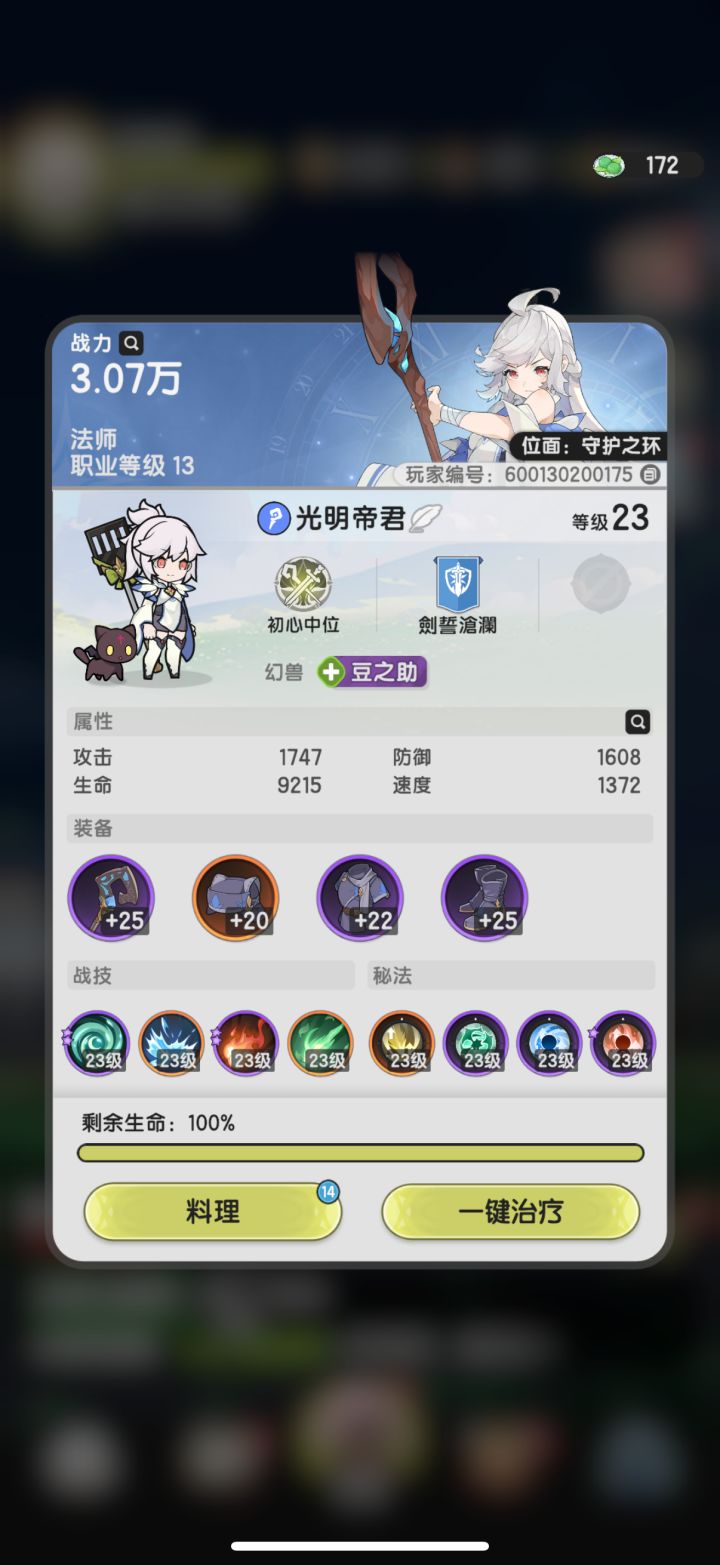 萌新杖剑传说第一天截图
