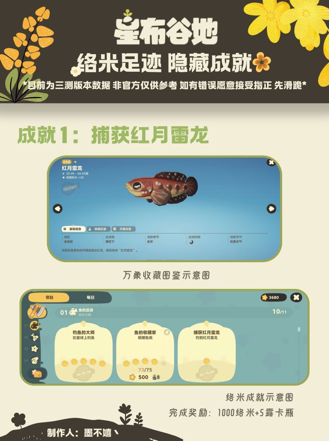 星布谷地三测🌲隐藏成就篇! 1