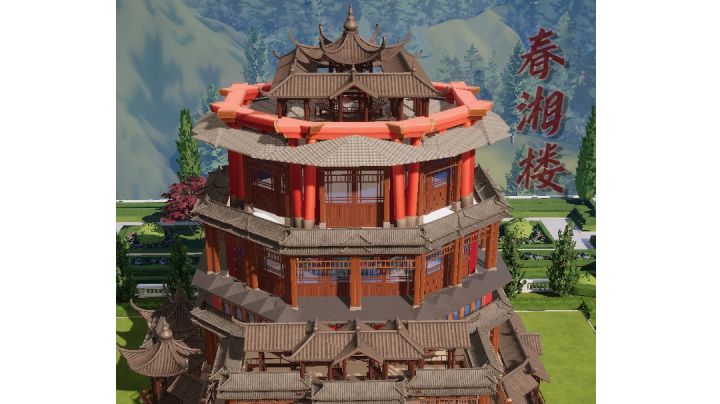 以闪亮之名古风家园建造截图