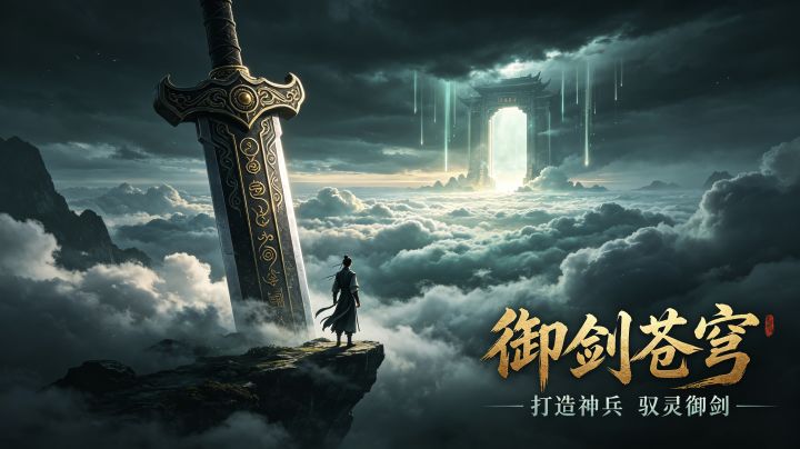 铸神兵,御灵剑,登仙域!《御剑苍穹》闯荡九天仙域截图