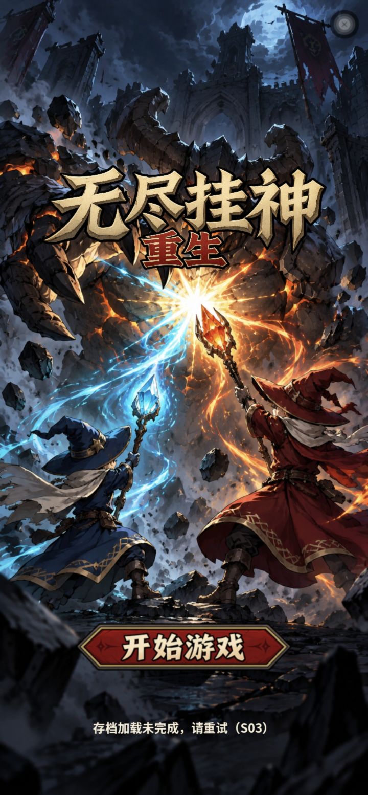 游戏是竖屏的(启动时会短暂横屏))截图