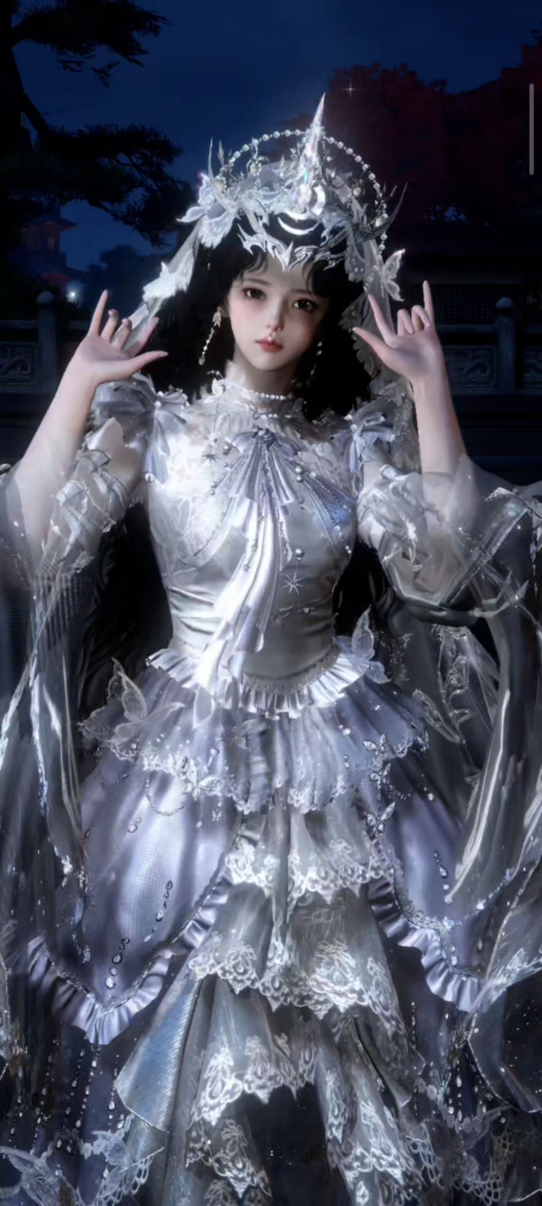 这双手加上光影渲染,真像画儿里的一样好看 3