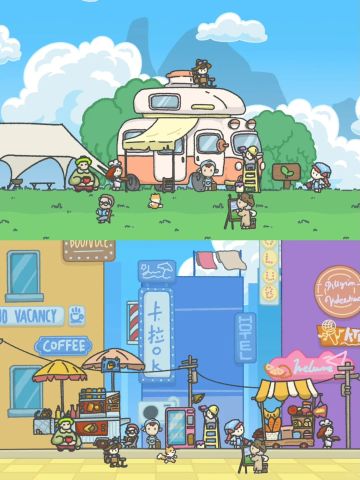 画风好绝‼️没有女生能拒绝这个游戏💗