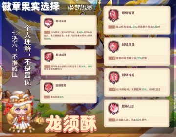 全光暗角色徽章➕果实 推荐案例攻略