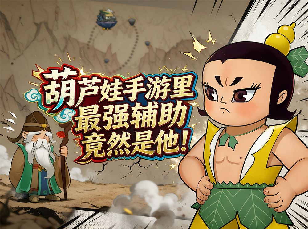 葫芦娃手游里最强辅助竟然是他! 1